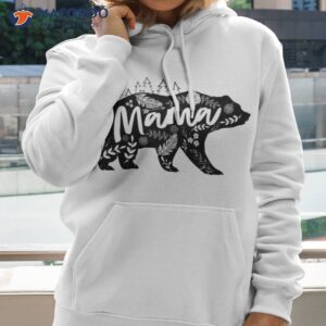 mama bear floral t shirt hoodie 2