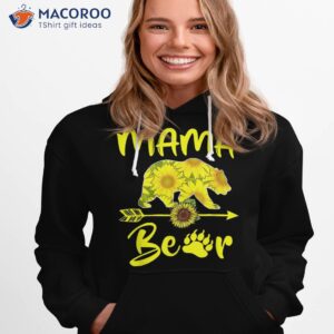 mama bear sunflower gift funny mothers day mom and aunt shirt hoodie 1