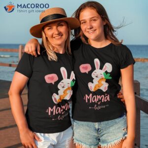 mama rabbit stripe with mother s love t shirt tshirt 3