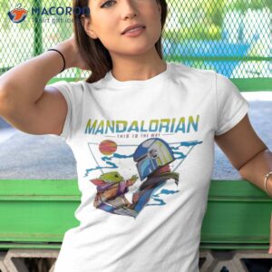 mandalorian grogu star wars this is the way shirt tshirt 1