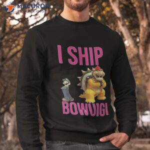 Mario I Ship Bowuigi Shirt 2 mario i ship bowuigi shirt sweatshirt