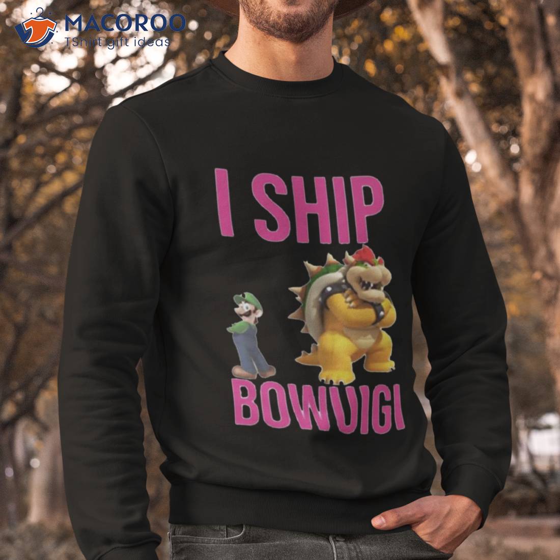 Mario I Ship Bowuigi Shirt Mario I Ship Bowuigi Shirt