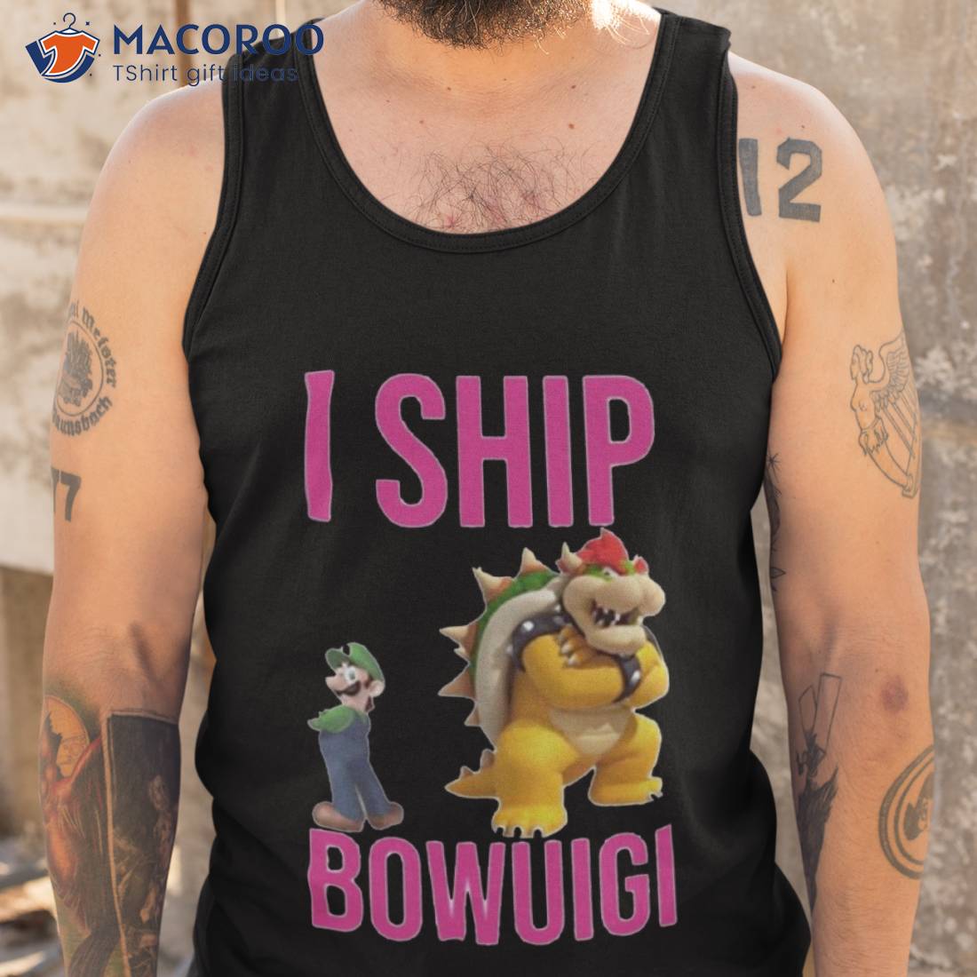 Mario I Ship Bowuigi Shirt Mario I Ship Bowuigi Shirt