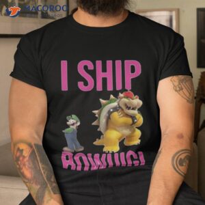 mario i ship bowuigi shirt tshirt