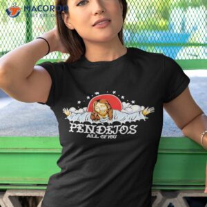 mario lopez wearing pendejos all of you shirt tshirt 1