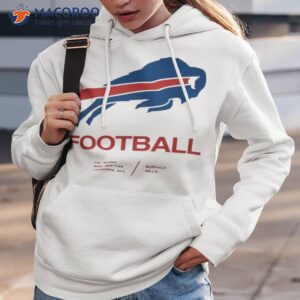 marissa figueroa wears buffalo bills football shirt hoodie 3