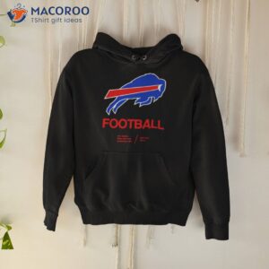 marissa figueroa wears buffalo bills football shirt hoodie