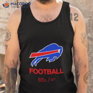 marissa figueroa wears buffalo bills football shirt tank top