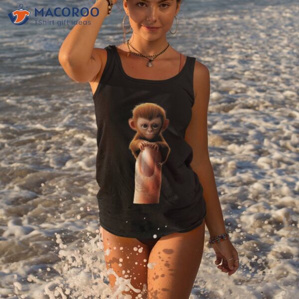 Marmoset Monkey – Finger Hugging Shirt