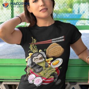 marmoset monkey ra noodles japanese food shirt tshirt 1