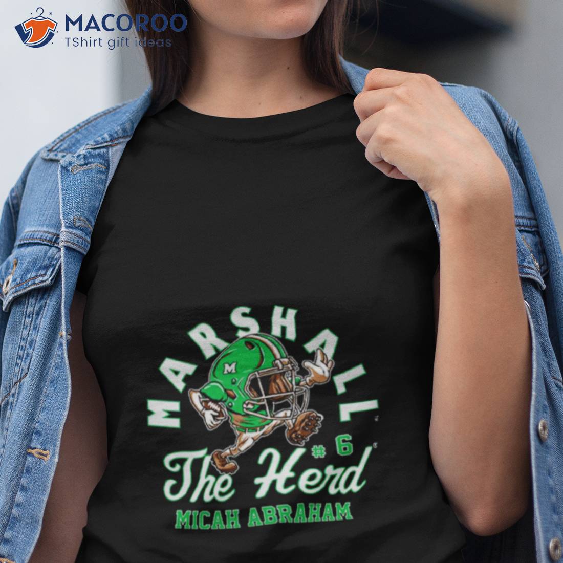Marshall Thundering Herd Ncaa Football Micah Abraham Shirt Marshall Thundering Herd Ncaa Football Micah Abraham Shirt