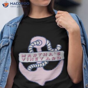 marthas vineyard bubble anchor shirt tshirt