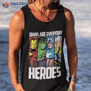 marvel avengers father s day everyday heroes graphic shirt tank top