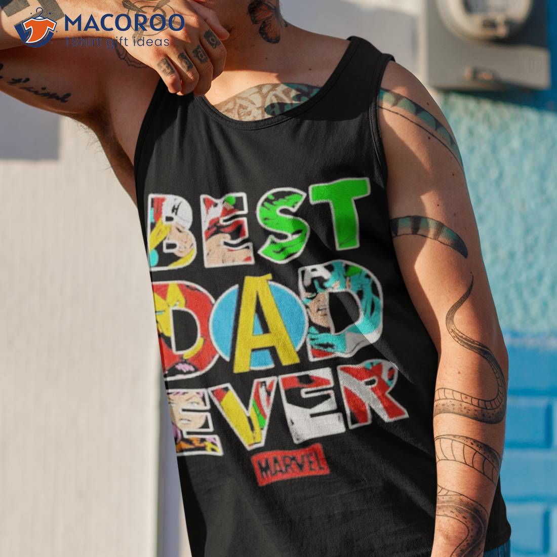 Marvel Best Dad Ever Shirt Marvel Best Dad Ever Shirt