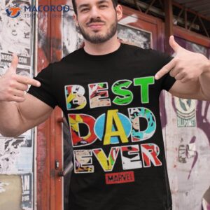 Marvel Best Dad Ever Shirt Marvel Best Dad Ever Shirt