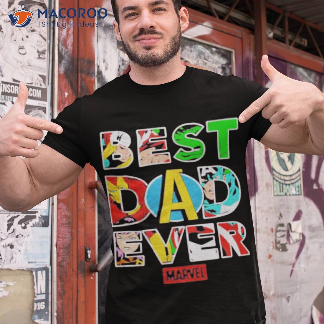 Marvel Best Dad Ever Shirt Marvel Best Dad Ever Shirt
