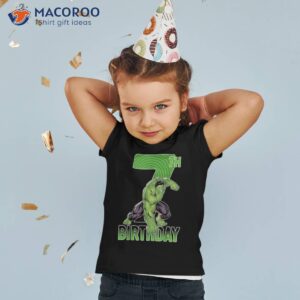 marvel hulk smash 7th birthday graphic shirt tshirt 2