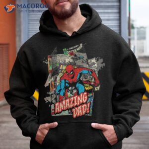 marvel spider man amazing dad father s day shirt hoodie