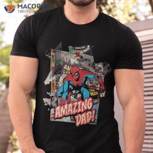 marvel spider man amazing dad father s day shirt tshirt 1