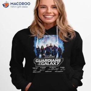 marvel studios guardians of the galaxy characters signatures shirt hoodie 1