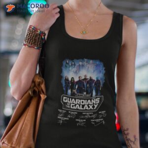 marvel studios guardians of the galaxy characters signatures shirt tank top 4