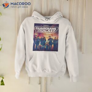 marvel studios guardians of the galaxy vol 3 2023 open captions showing shirt hoodie