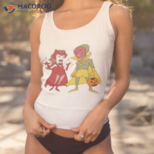 marvel wandavision scarlet witch and vision shirt tank top 1