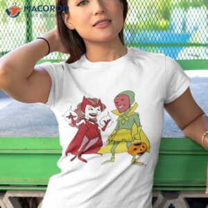 marvel wandavision scarlet witch and vision shirt tshirt 1