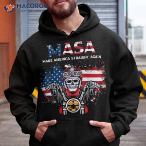Masa Make America Straight Again 4th July National Holiday Shirt