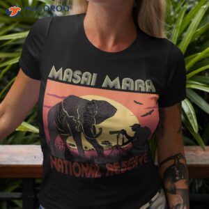 masai mara elephant national reserve kenya safari tour shirt tshirt 3