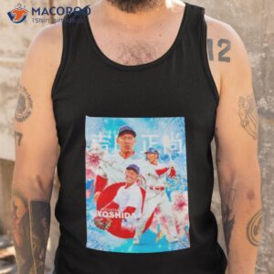 masataka yoshida in bloom shirt tank top