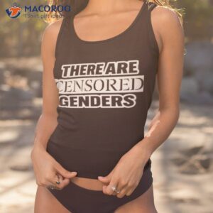 massachusetts there are censored genders shirt tank top 1