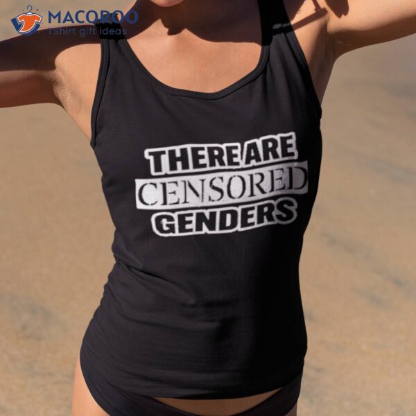 Massachusetts There Are Censored Genders Shirt