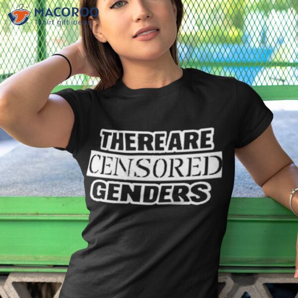 Massachusetts There Are Censored Genders Shirt