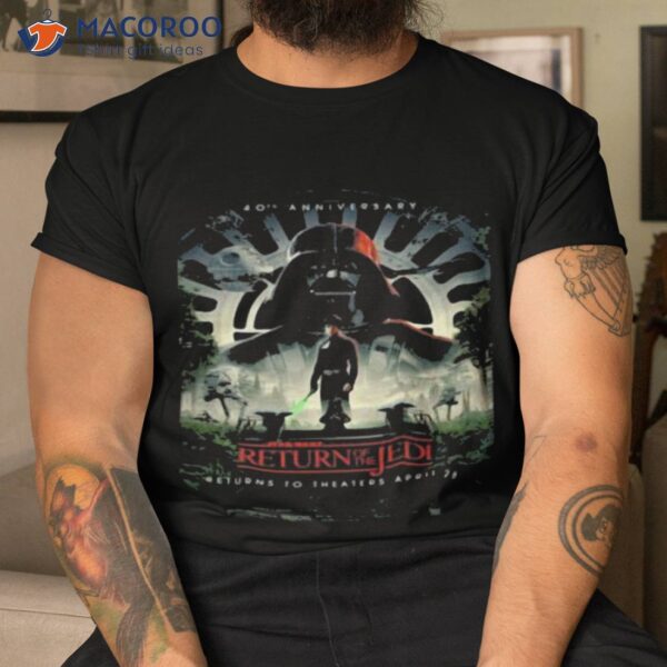 Matt Ferguson Return Of The Jedi 40th Anniversary Poster Shirt