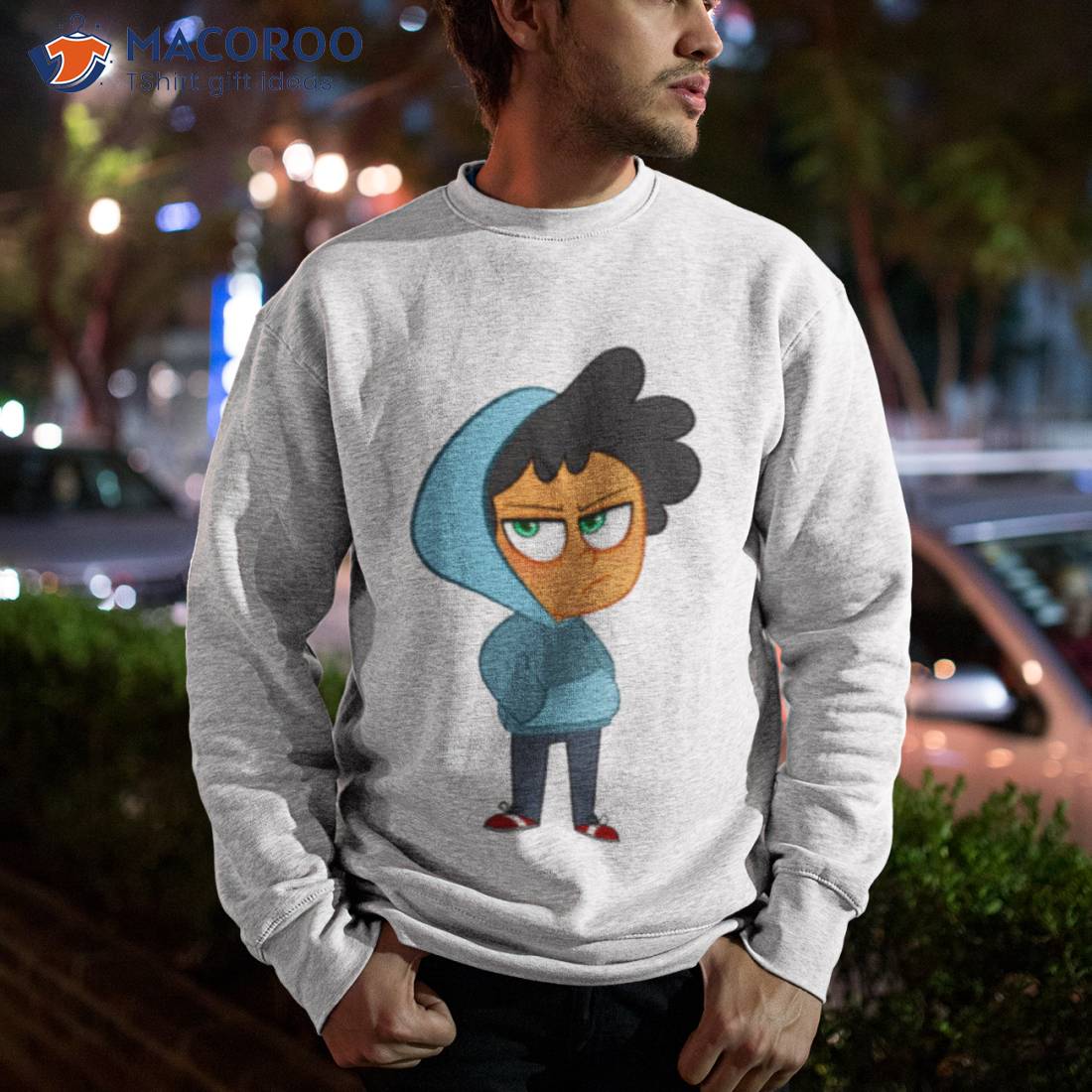 Max In Blue Hoodie Camp Camp Shirt Max In Blue Hoodie Camp Camp Shirt