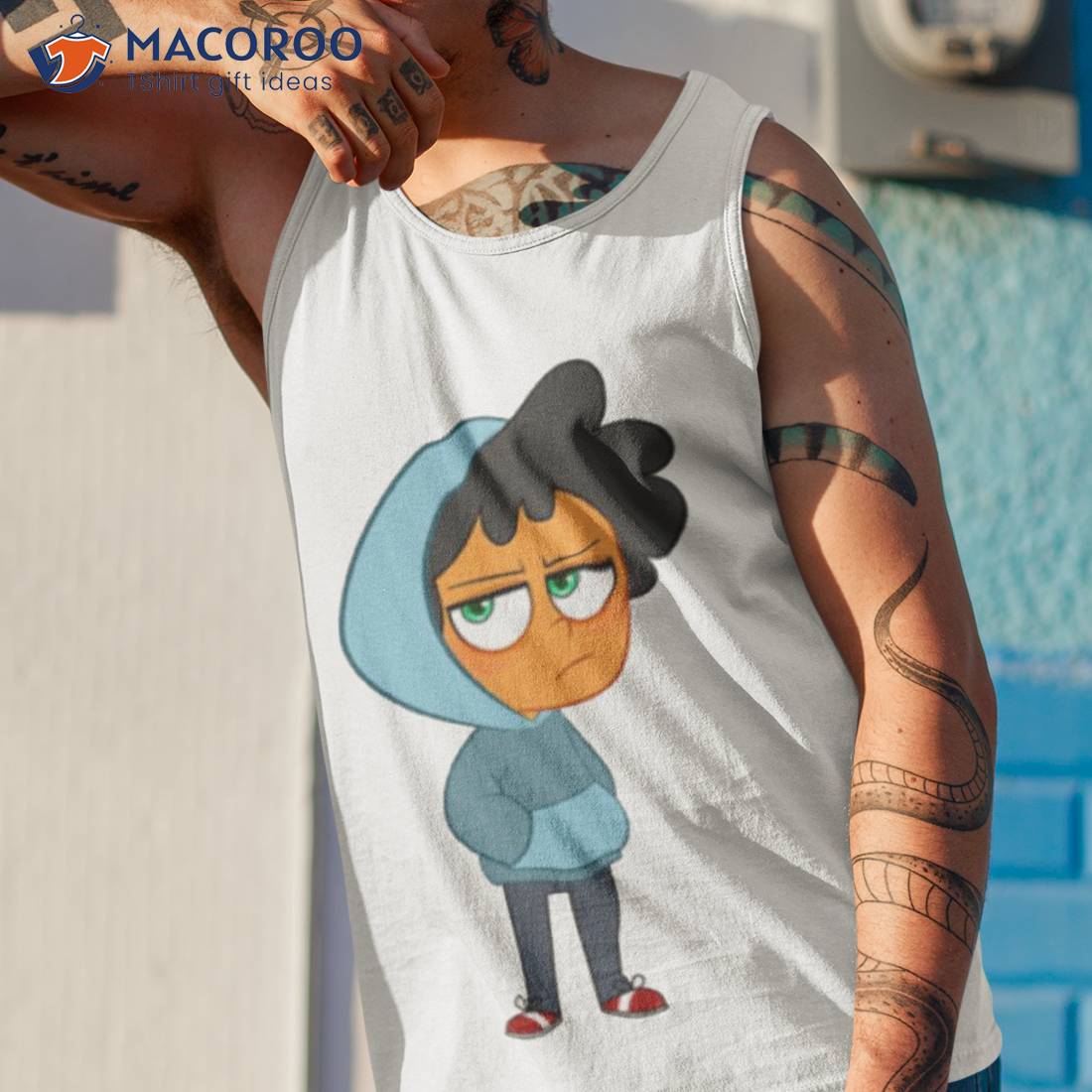 Max In Blue Hoodie Camp Camp Shirt Max In Blue Hoodie Camp Camp Shirt