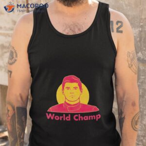 max verstappen world champ 2023 shirt tank top