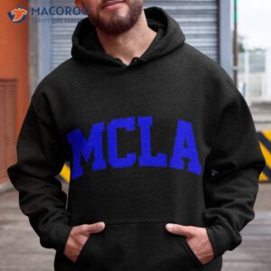 mcla arch vintage retro college athletic sports shirt hoodie