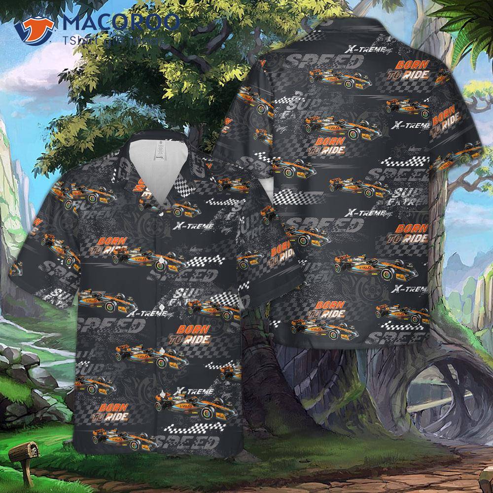 Mclaren Mcl60 F1 Formula One 2023 Hawaiian Shirt