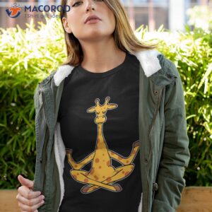 Meditation Giraffe Yoga Instructor Shirt