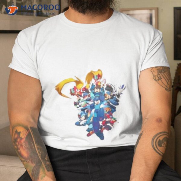 Mega Man’s 35th Anniversary Artwork Shirt