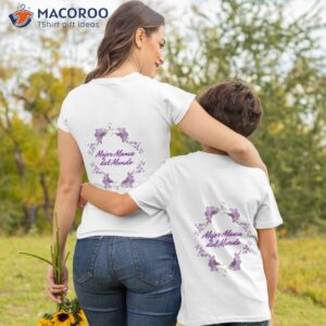 Mejor Mama Del Mundo Flowers For Mom On Mother’s T-Shirt