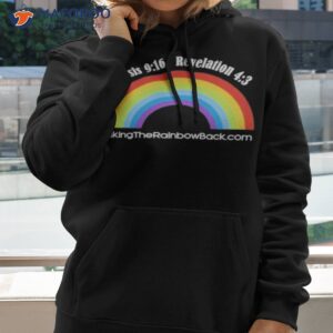 melonie mac genesis 916 revelation 43 taking the rainbow back shirt hoodie 2 1