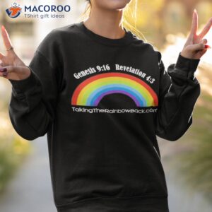 melonie mac genesis 916 revelation 43 taking the rainbow back shirt sweatshirt 2