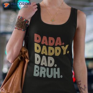 men dada daddy dad bruh fathers day vintage t shirt tank top 4