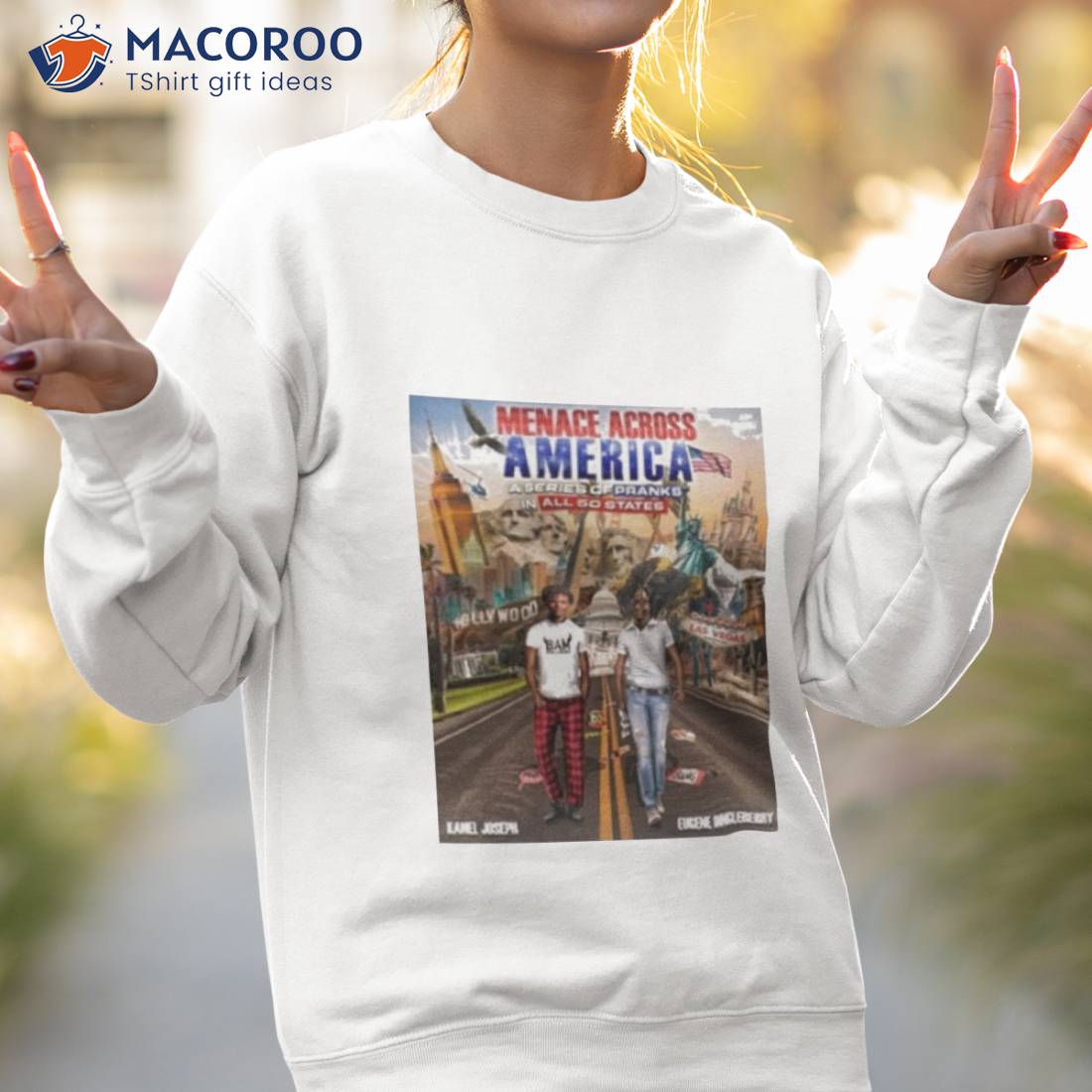 Menace Across America A Series Of Pranks In All 50 States Shirt Menace Across America A Series Of Pranks In All 50 States Shirt