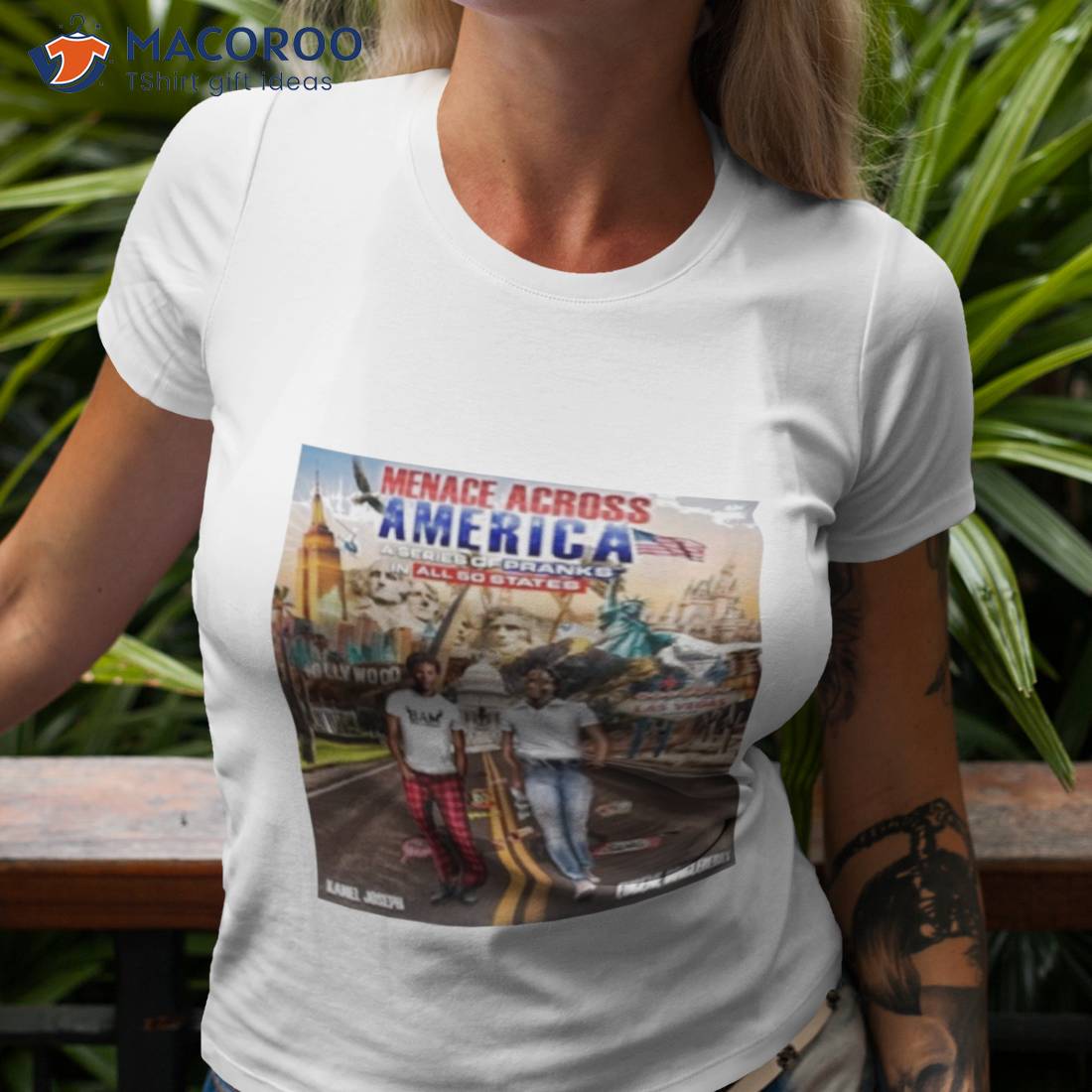 Menace Across America A Series Of Pranks In All 50 States Shirt Menace Across America A Series Of Pranks In All 50 States Shirt