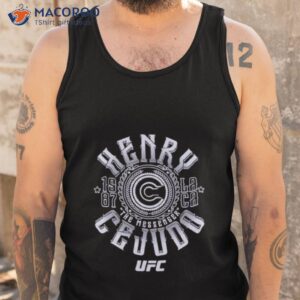 mens ufc henry cejudo statement shirt tank top