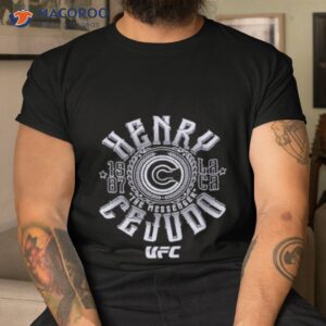 mens ufc henry cejudo statement shirt tshirt